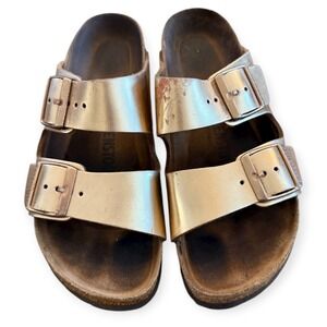 Birkenstock Arizona Rose Gold Sandals‎ Size 37 (US 6)
